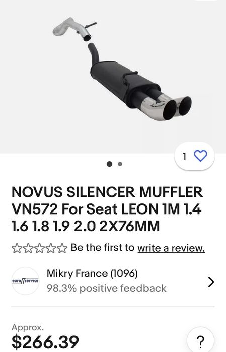 Продам глушник NOVUS SILENCER