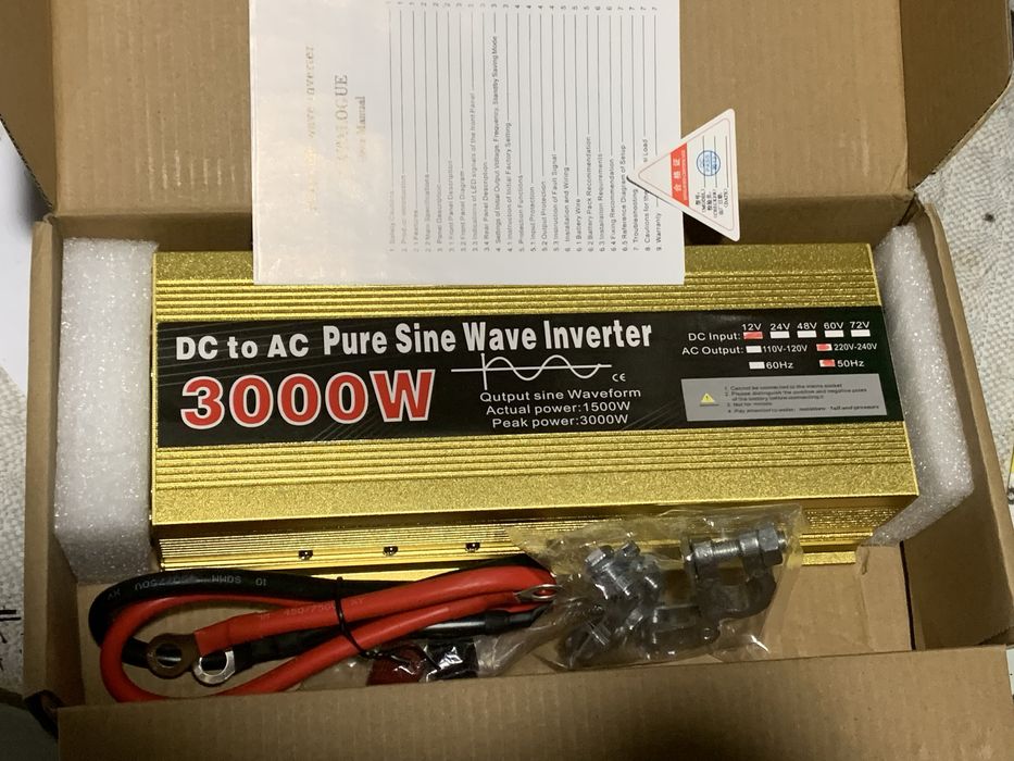 Инвертор 3 квт блекаут/ блэкаут