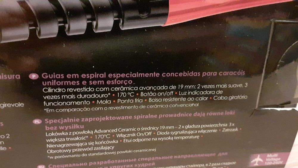 Remington encaracolador de cabelo Novo