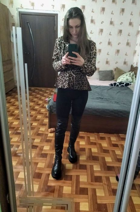 Ботфорди високі 40 розмір