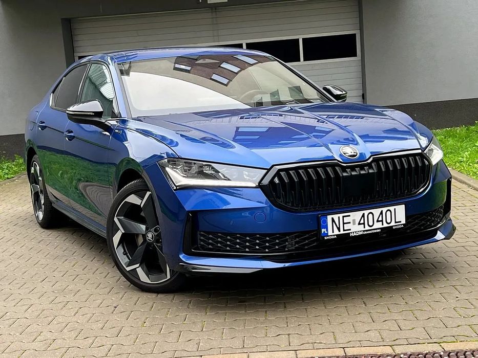 Skoda Superb 2.0_Tdi_193KM_SalonPL_Led_Virtual_Automat_SportLine_Max_Wyposażenie!