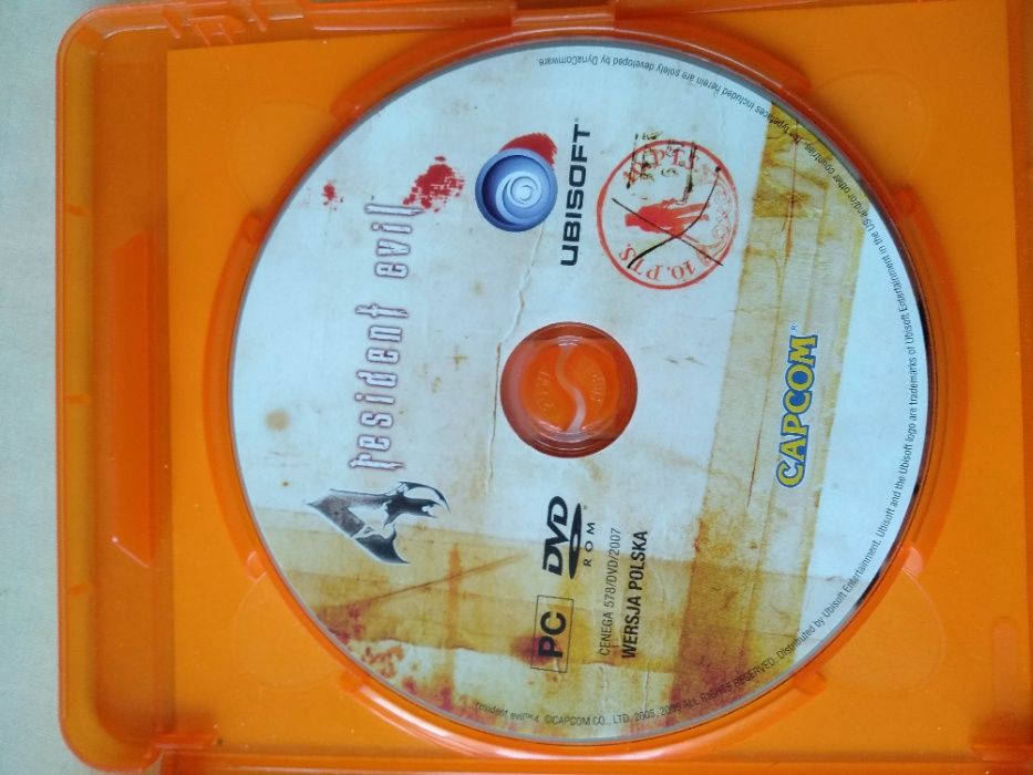 gra Resident Evil PL Pc DVD