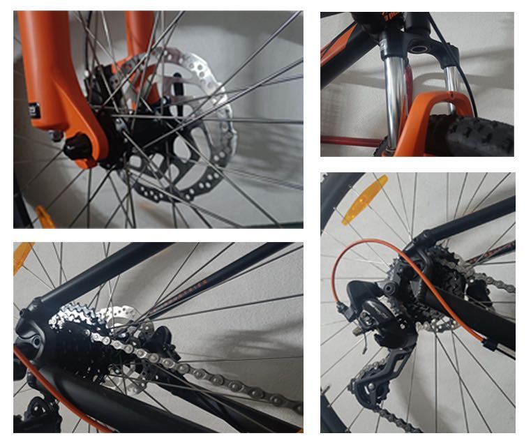 Bicicleta KTM CHICAGO - NOVA (Oferta Suporte de Parede)