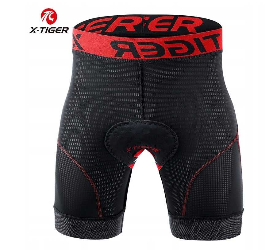SPODENKI ROWEROWE ŻEL Roz. M-XXL Wygodne Komfort Przewiewne + GRATIS