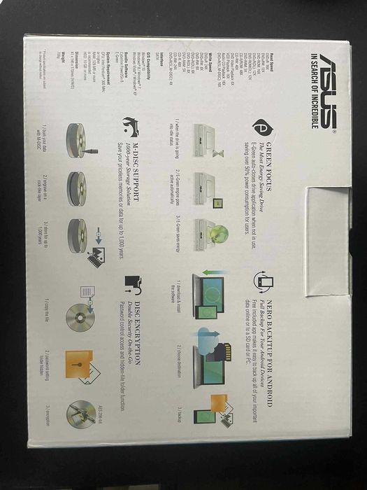 Nagrywarka wewnętrzna Asus DRW-24F1MT