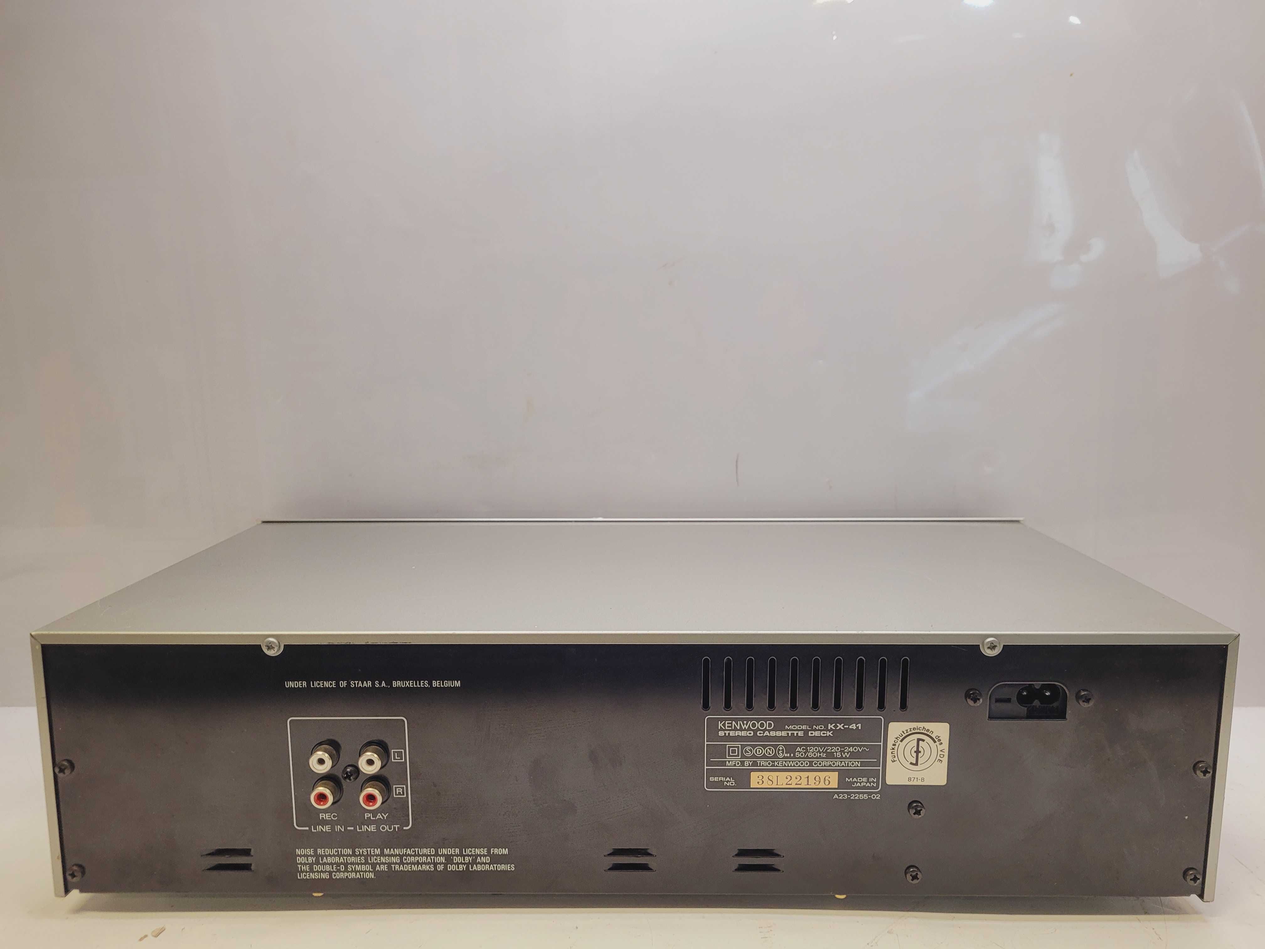 Deck KENWOOD KX-41|2 head|