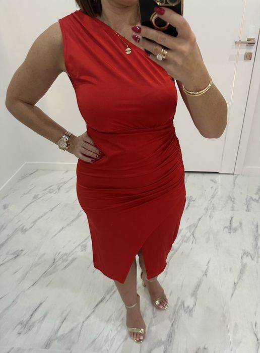 Sukienka na jedno ramię XL sexy