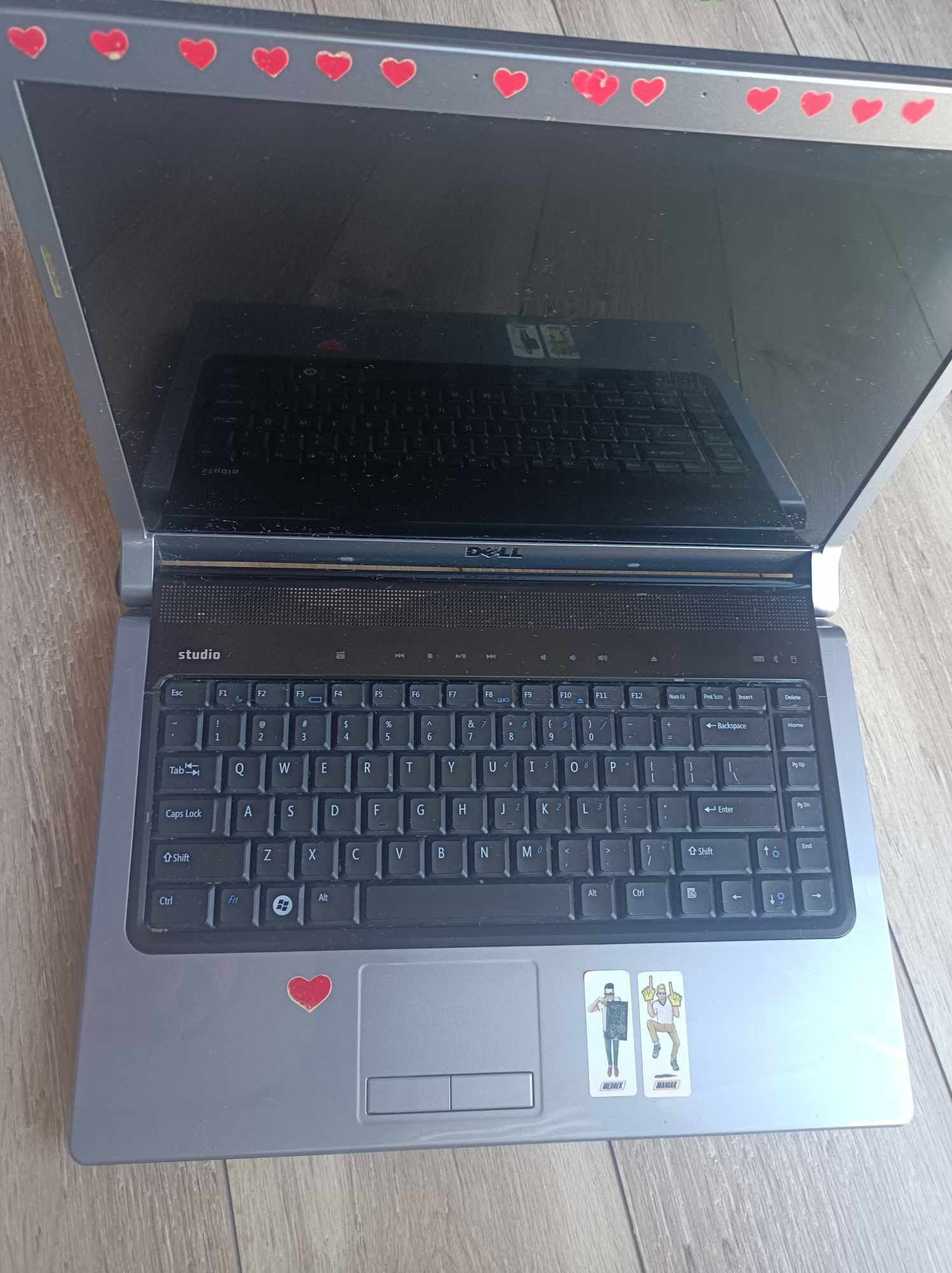 Laptop firmy Dell uszkodzony nie działający  na części