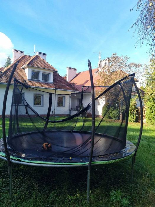 Trampolina ogrodowa Zipro z siatką wewnętrzną 10FT 312cm (Uszkodzona)