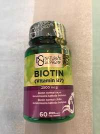 Biotin для здоровья волос Nature’s supreme