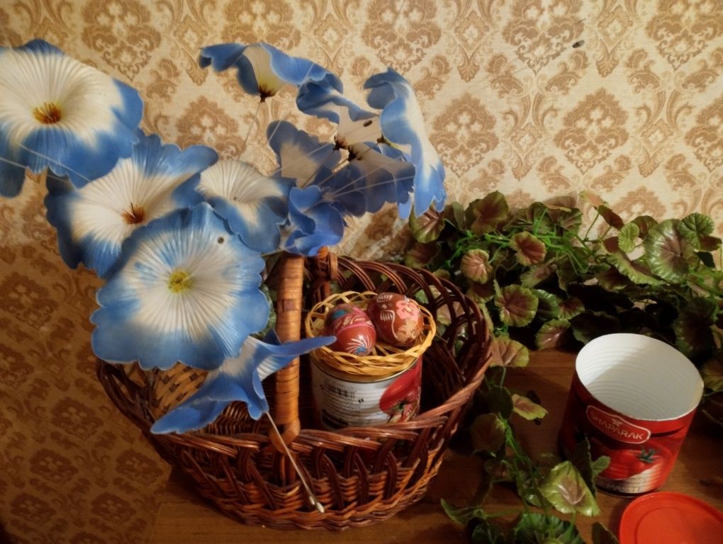 Кошик пасхальный, аксессуары к Пасхе.