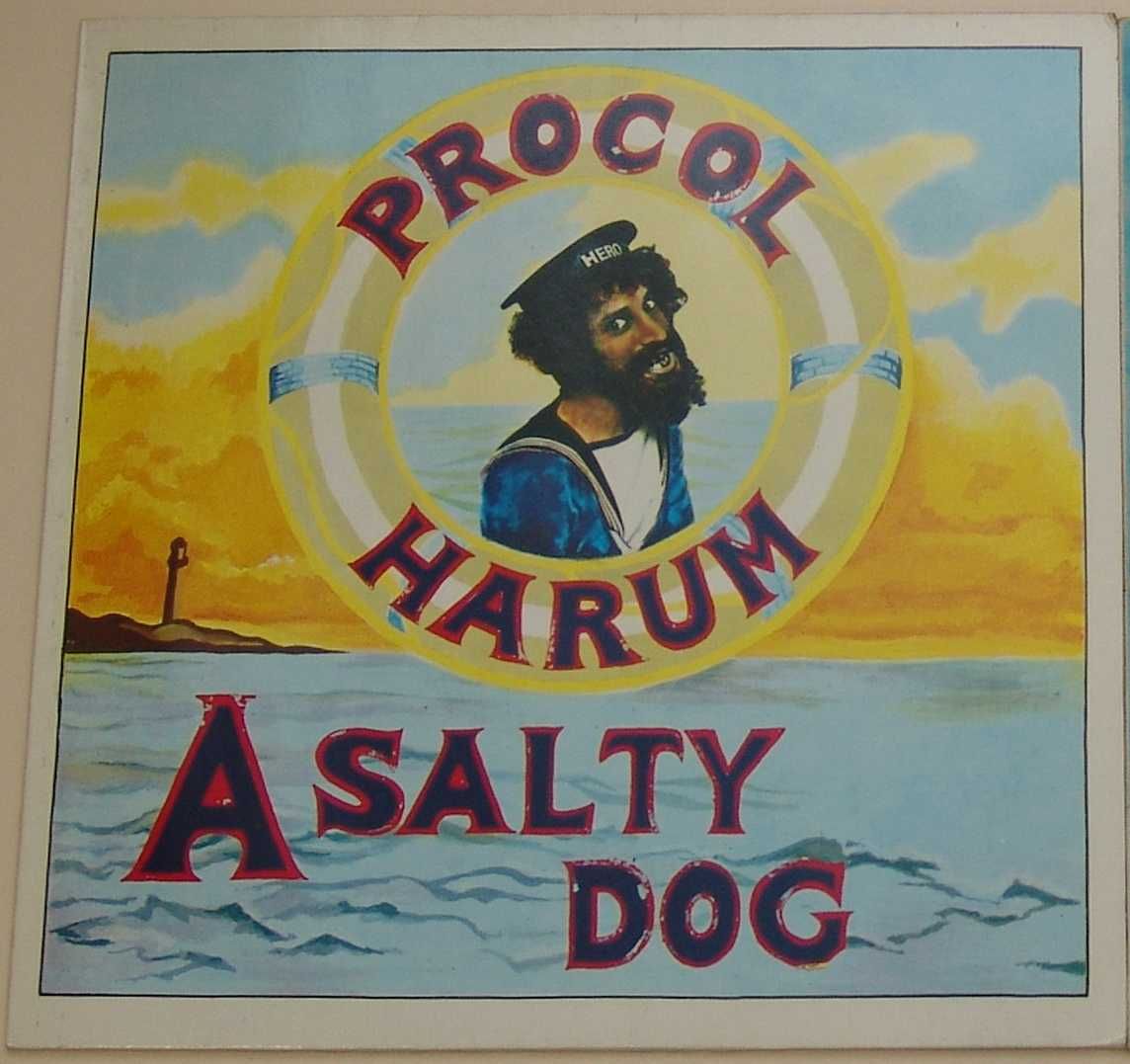 Пластинка Procol Harum "A Salty Dog" 1969. Оригинал Belgium