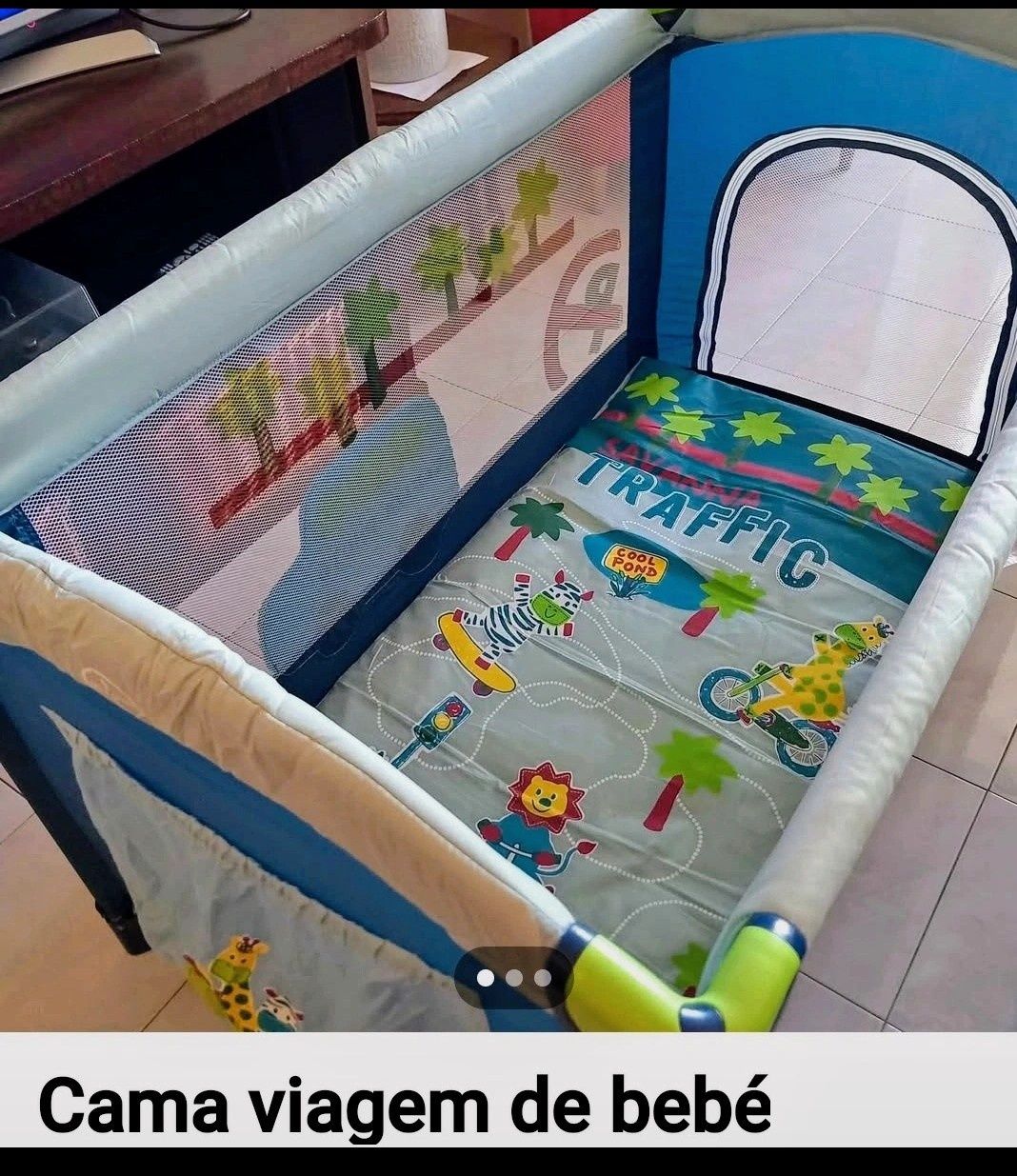 Cama portátil para bébé bonita