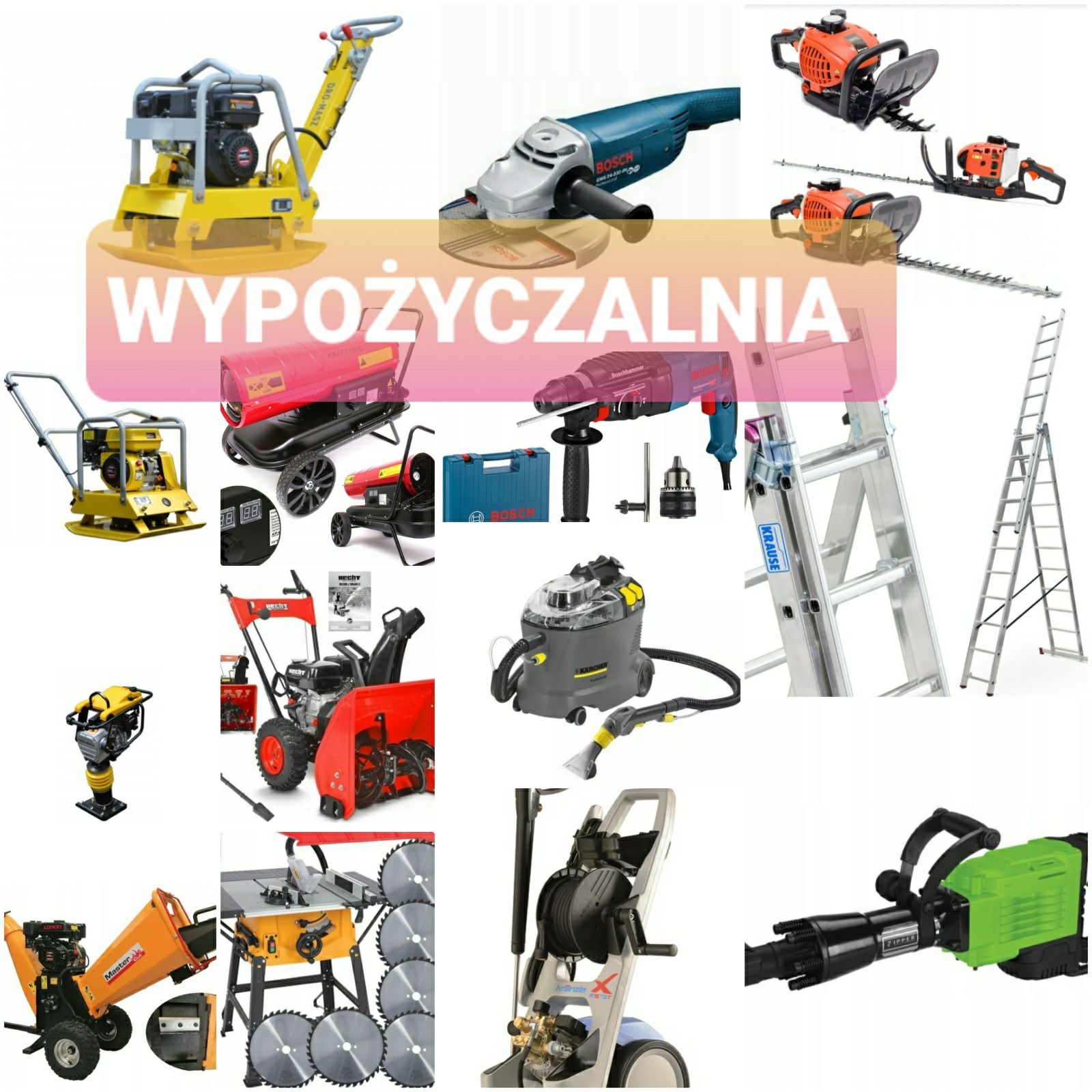 Wynajem Sprzętu Koparki Wywrotki Zagęszczarki WYPOŻYCZALNIA Koparka