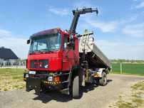 Man wywrotka 4x4 Pojazd Specjalny Hds orginał