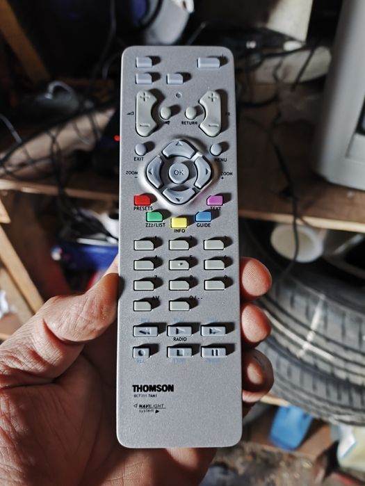 Telewizor crt Thomson 14 retro kolor i czarno biały
