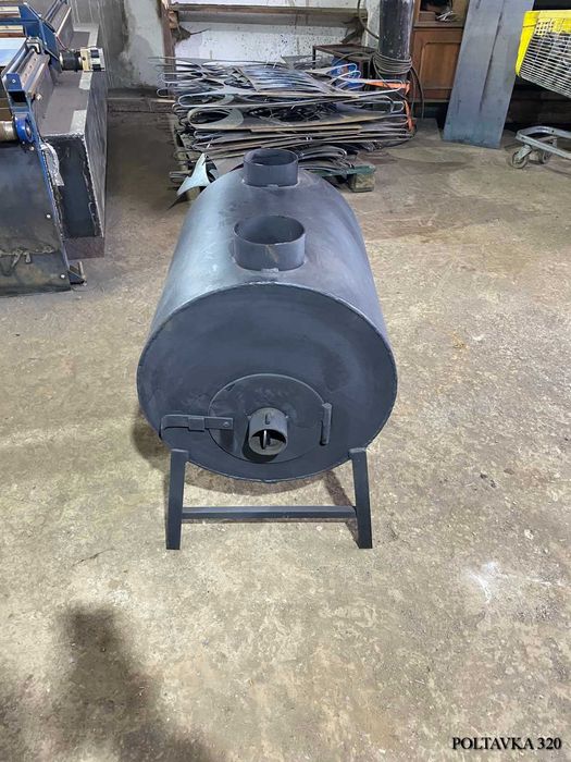 320м3! 5мм! ЭФФЕКТИВНЕЕ БУЛЕРЬЯНА на 30%! Обдув! Печь Буржуйка!