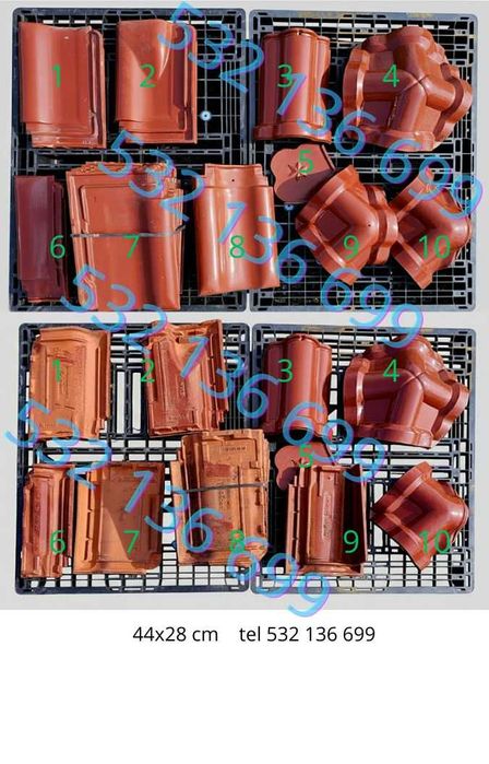 Dachówka Roben Średzka falista Fleming (Flaming!) HIT Darmowa dostawa!