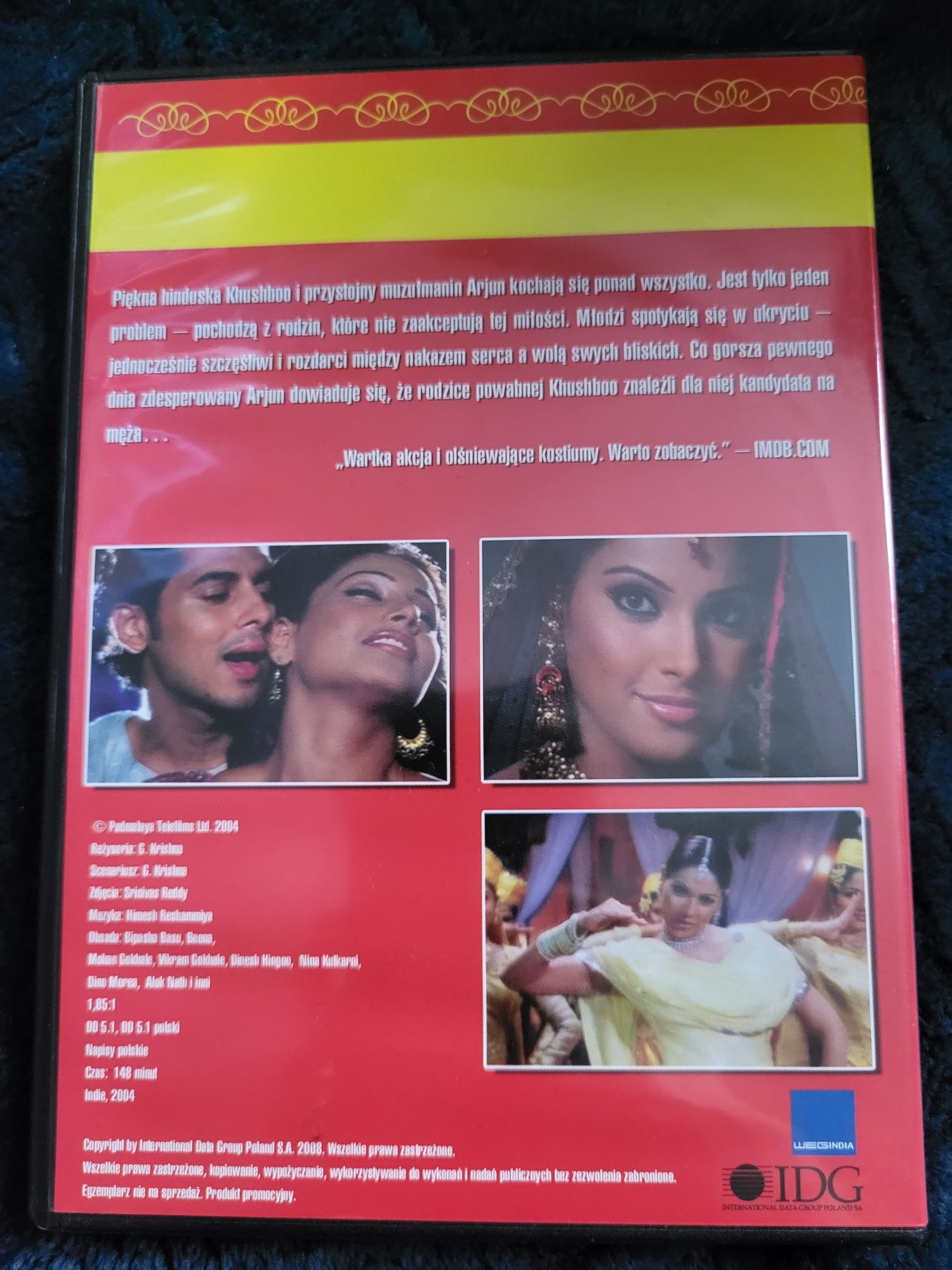 Film na Dvd Tak bardzo cie kocham,  Kino Bollywood