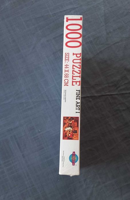 Puzzle de 1000 peças "The Peasant Wedding".  Novo.