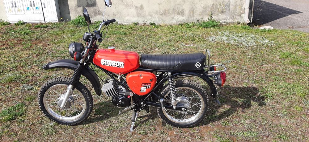 SIMSON S51 Enduro 4 biegi jak nowy po renowacji igła zarejestrowany