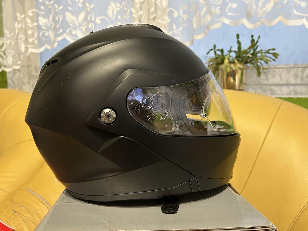 Kask HJC rozmiar M+ pinlock+ interkom sterowany z kier ejeas E6 Plus