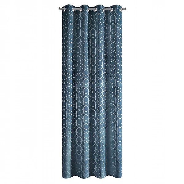 Zasłona Welurowa Dekoracyjna Nowoczesna Mandi 140x250 na Przelotkach