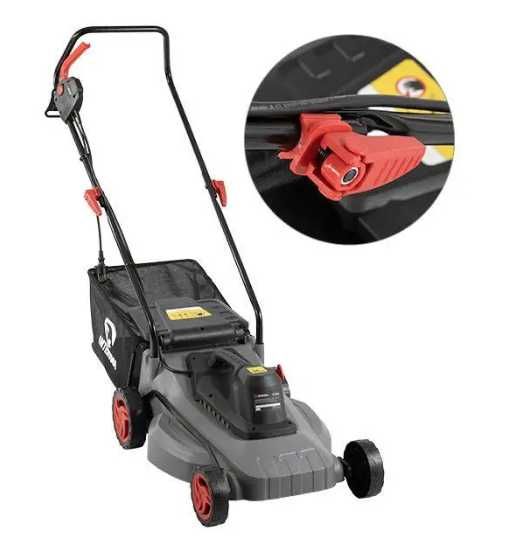 Электрическая газонокосилка INTERTOOL DT-2262 (1.8 кВт, 400 мм, 35 л)