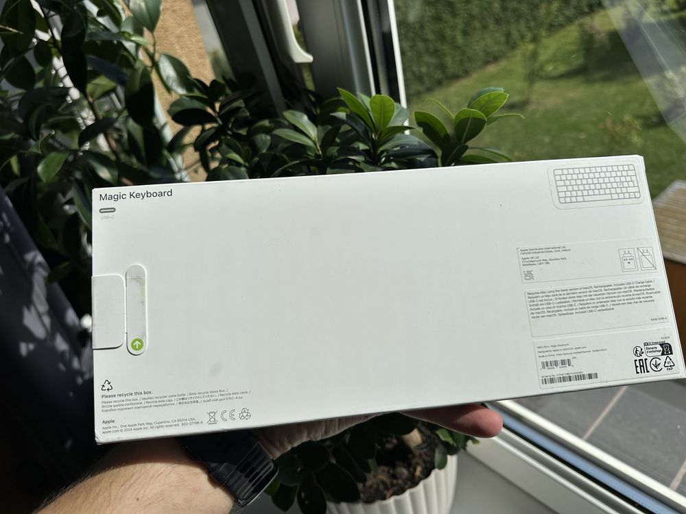 Apple Magic Keyboard USB+Bluetooth QWERTZ DE Biała (MXCL3D/A)