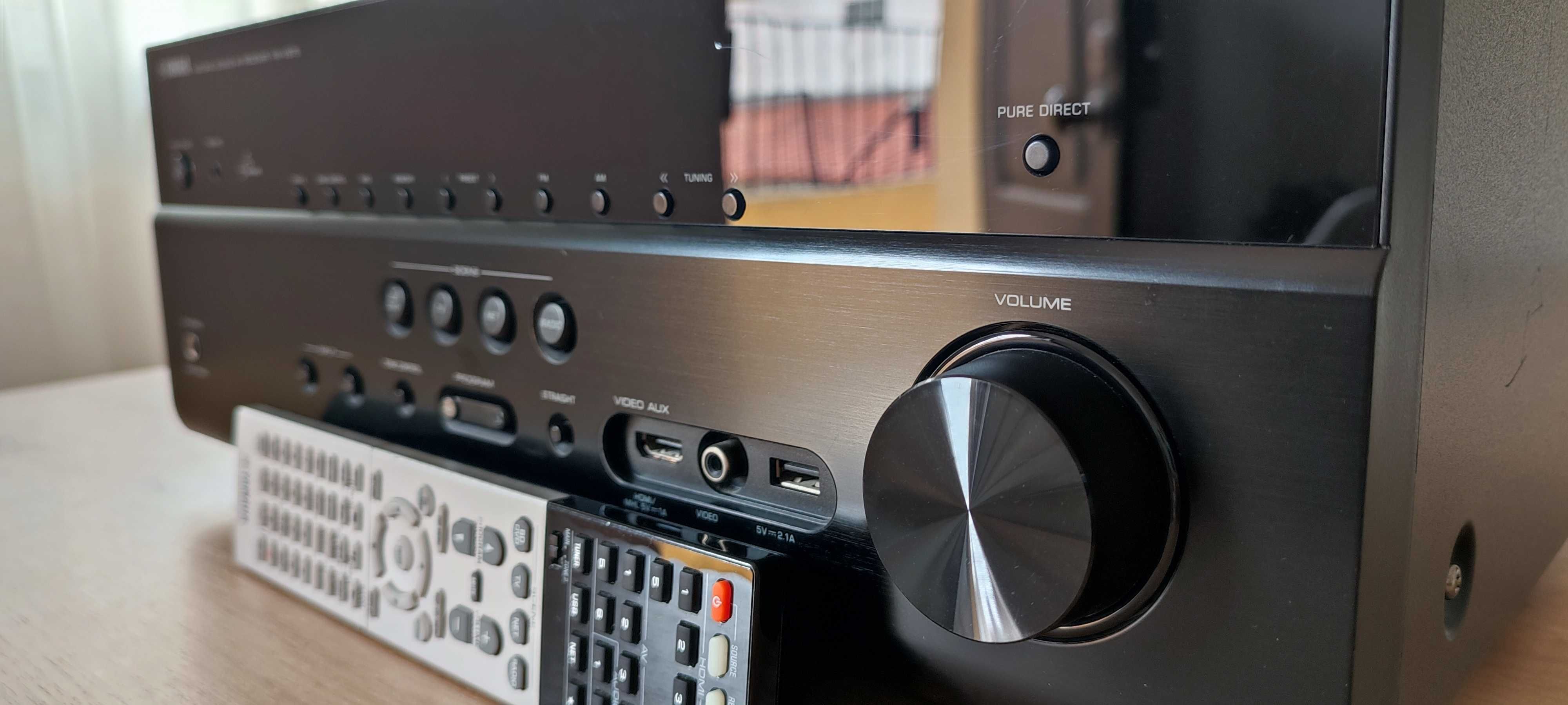 Amplificador de Audio e Vídeo Yamaha RX-V675