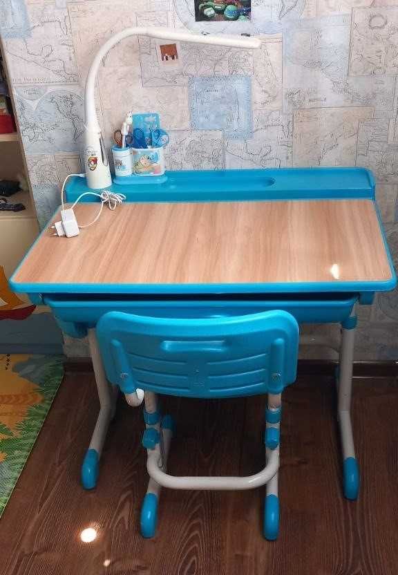 Растущая парта и стул Evo Kids/Fun Desk от 3 до 13 лет