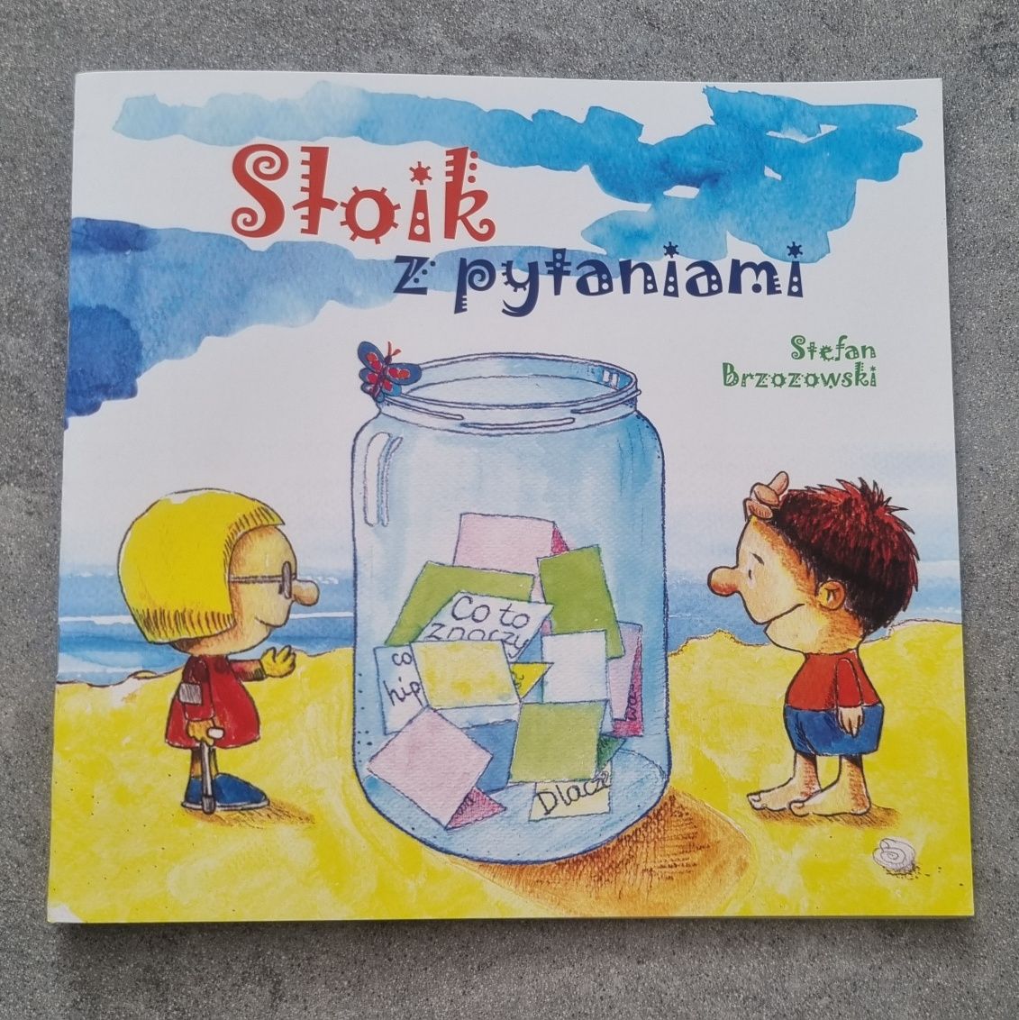 Książka dla dzieci "Słoik z pytaniami"