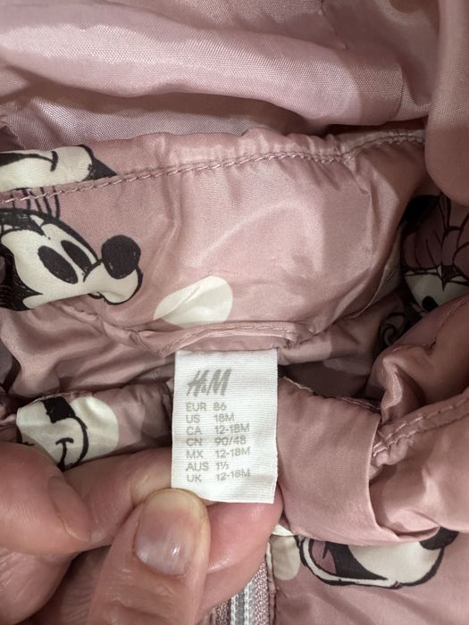 Куртка для дівчинки H&M  Disney Міккі маус
