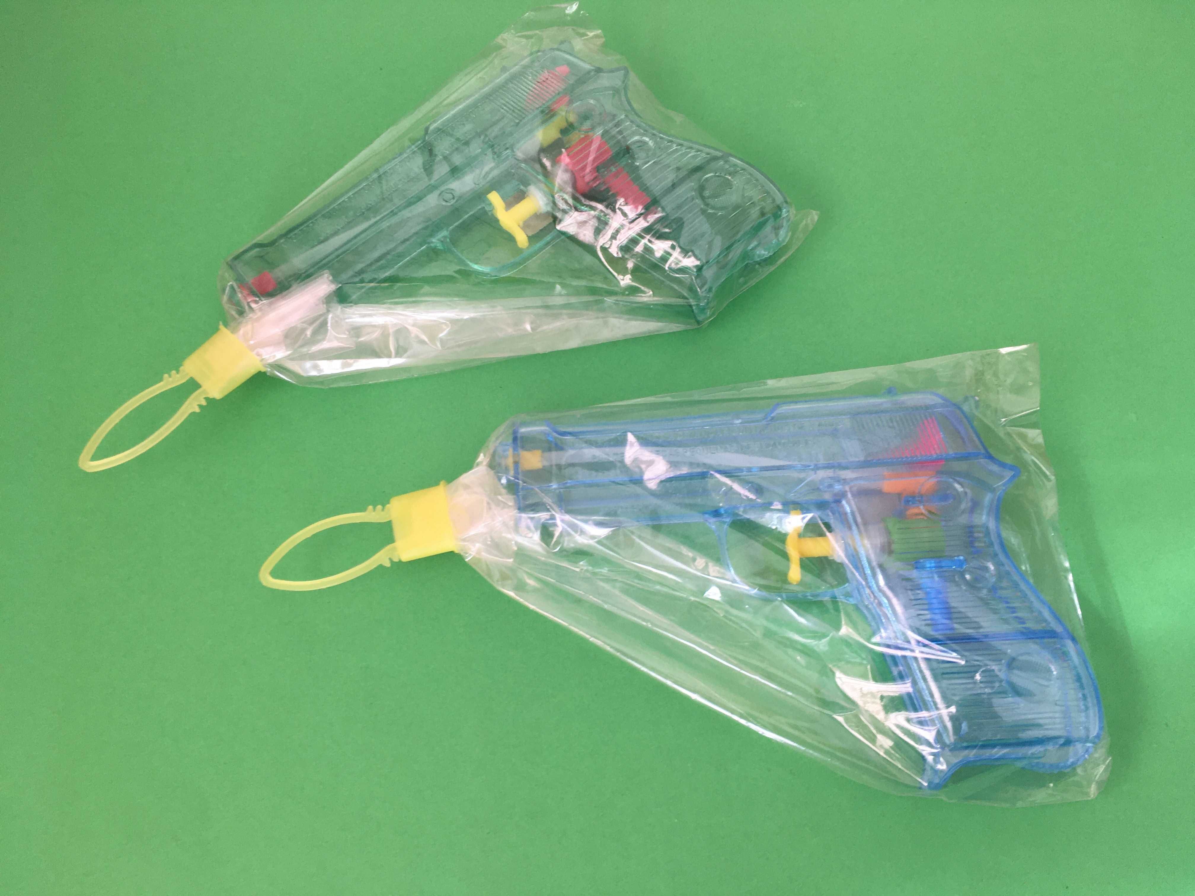 Bisnagas Pistolas em plástico da Marca Pepe Antigas