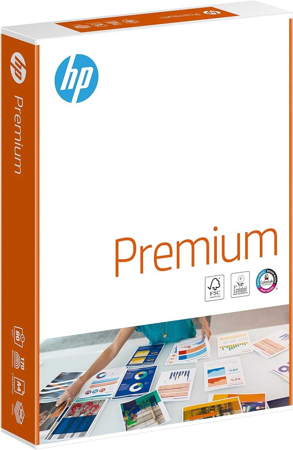 Hp Premium CHP850 Papier do Drukarki, Biały, A4 x 500