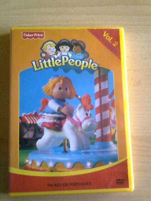 DVD infantil da FisherPrice, colecção Little People 2