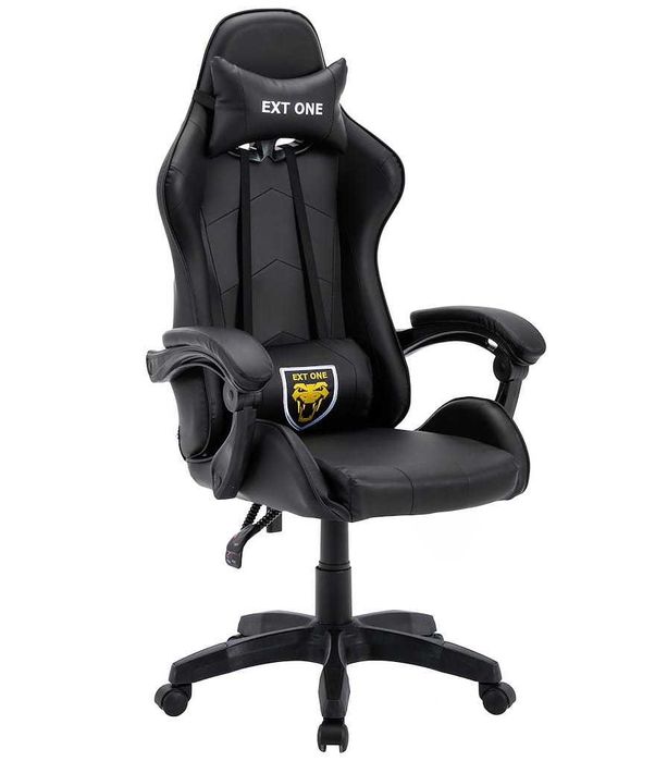 Krzesło Gamingowe Fotel Gracza EXT ONE Black