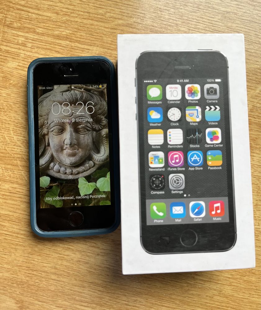 iPhone 5s 16GB + etui