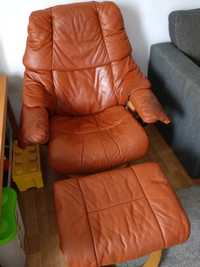 Skórzany fotel rozkładany Stressless Recliner Ekornes