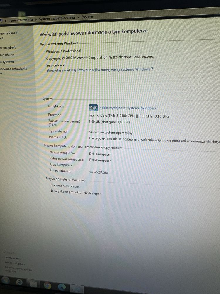 Komputer Dell Optiplex 790 + dwa monitory zestaw