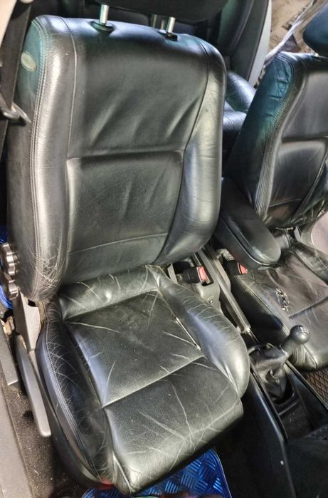 skóra skórzane fotele siedzenia kanapa  VW Golf IV Bora