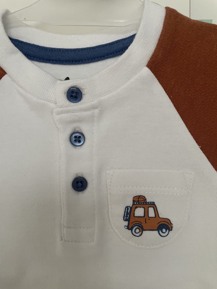 Body bluzka z krótkim rękawem dla chłopca 62 So Cute Pepco