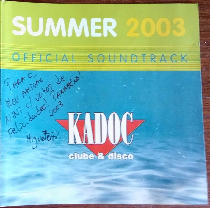 Summer 2003 - - - - - Official Soundtrack - - - - - CD
