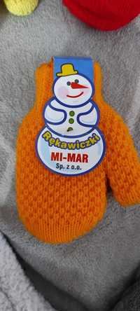 Ciepłe rękawiczki dla dziecka