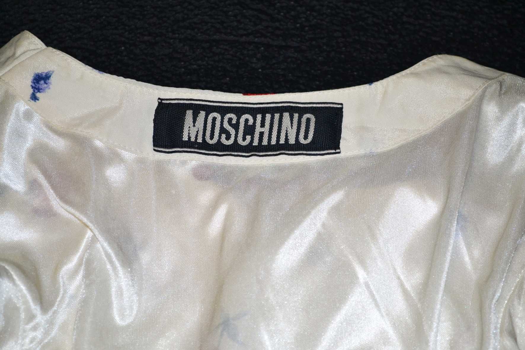 Платье клубника с вишней Moschino