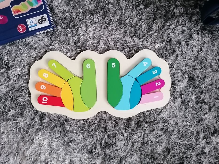 Playtive drewniana zabawka edukacyjna Montessori