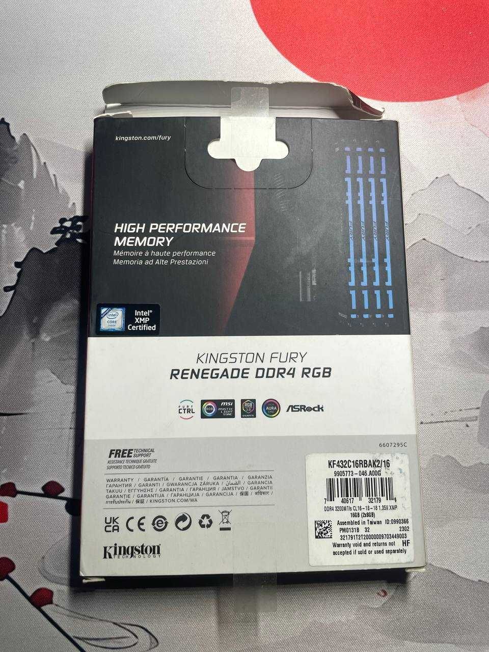 Оперативна пам'ять Kingston Fury Renegade 16GB (2x8)