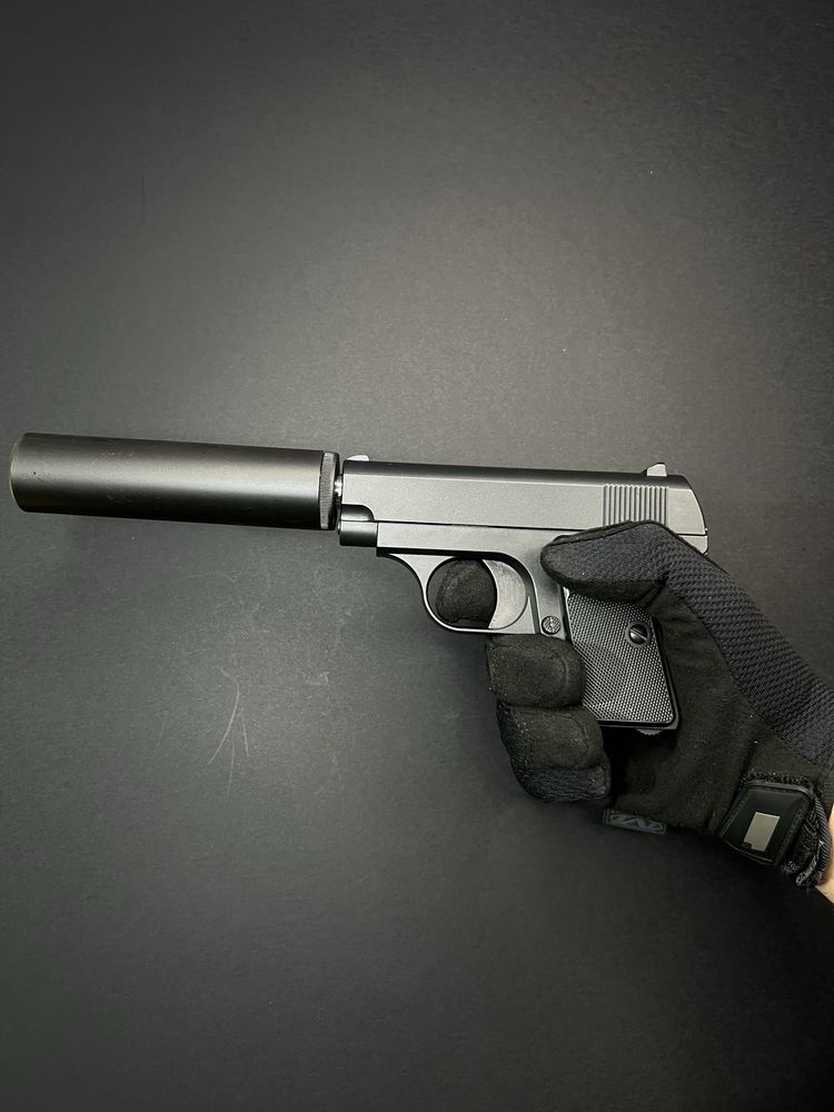 Іграшковий пістолет з глушником Кольт Galaxy G1A