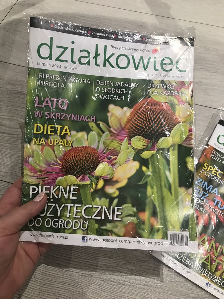 Gazetki "Działkowiec"12szt.Nowe