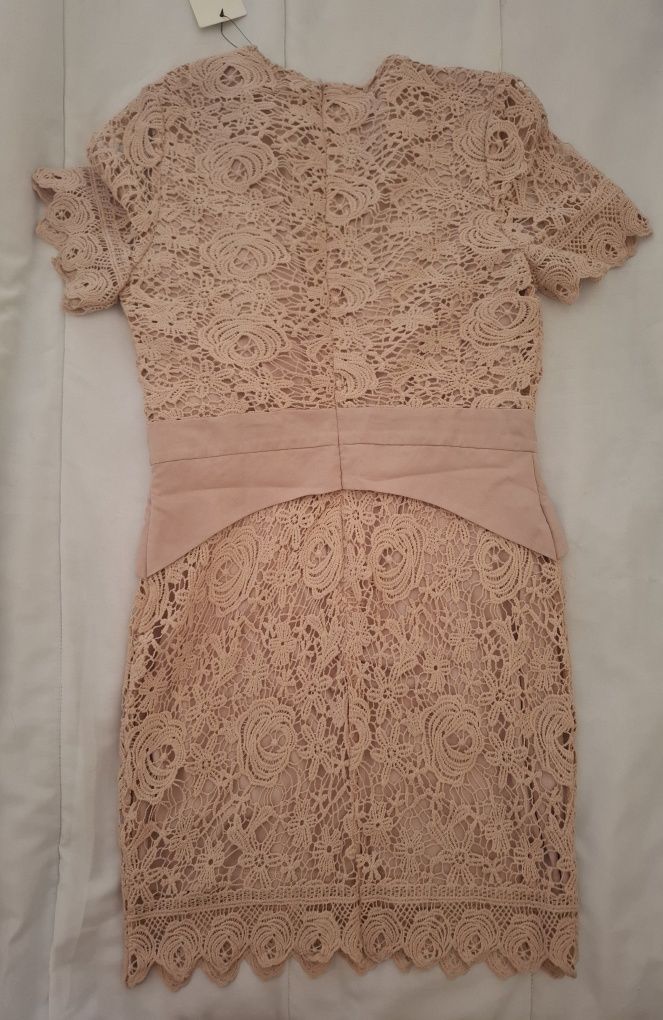 Vestido rosa velho M, novo com etiqueta